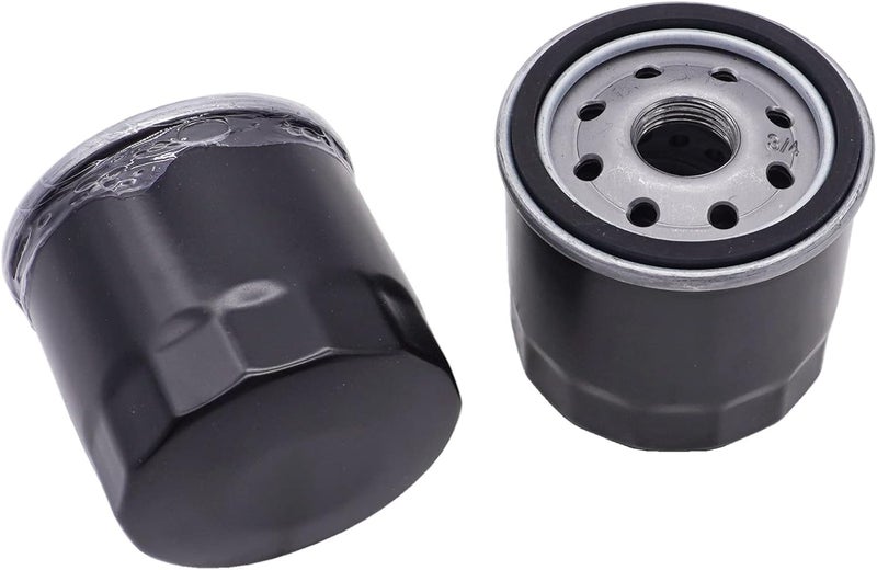 BOLEWIN Oil Filter AM107423 AM101054 for John Deere 170 180 185 240 265 GX255 GX325, Kawasaki 16097-1069 49065-2060 49065-2068 2 PCS - Image 1